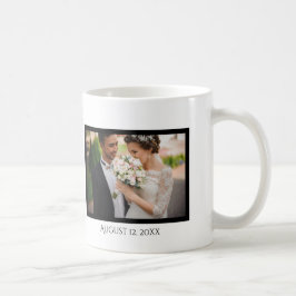 One Lucky Guy Photo with DateタイポグラフィCoffee Mu コーヒーマグカップ