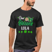 One Lucky Lola Clover St. Patrick's Day Irish Tシャツ (正面)