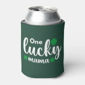 One Lucky Mama Funny St Patrick Day 缶クーラー (缶正面)