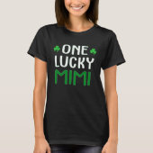 One Lucky Mimi Rainbow St Patricku2019s Day Tシャツ (正面)