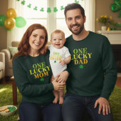 One Lucky Mom | St. Patrick's Day Mom Gift スウェットシャツ