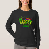One Lucky Para St Patricks Day Shamrock Paraprofes Tシャツ (正面)