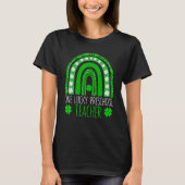 One Lucky Preschool Teacher St Patricks Day Funny  Tシャツ (正面)