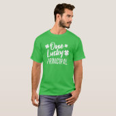 One Lucky Principal St. Patrick's Day Matching Paj Tシャツ (正面フル)