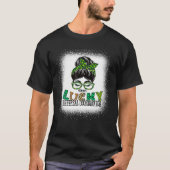 One Lucky Referral Coordinator Bleached St Patrick Tシャツ (正面)