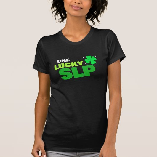 ONE LUCKY SLP St. Patrick's Day Tシャツ (正面)