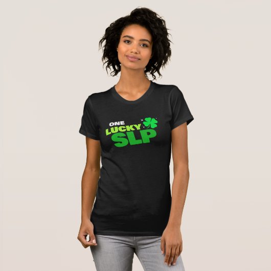 ONE LUCKY SLP St. Patrick's Day Tシャツ (正面フル)