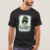 One Lucky Special Educator BleachedSt patricks・ダ Tシャツ (正面)