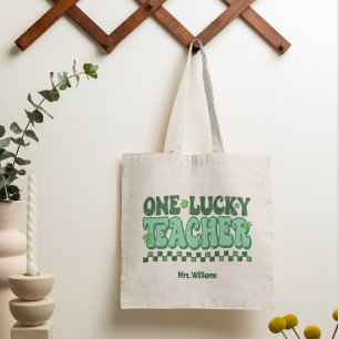One Lucky Teacher St. Patrick's Day トートバッグ