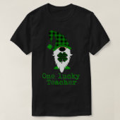 One Lucky Teacher Women's St Patricks Day St Tシャツ (デザイン正面)
