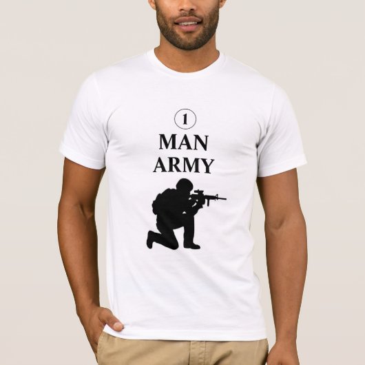 One Man Army T Shirt Tシャツ (正面)