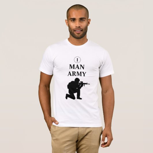 One Man Army T Shirt Tシャツ (正面フル)
