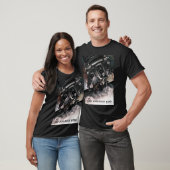 One Man Rock Band. Astronaut playing guitar Tシャツ (ユニセックス)