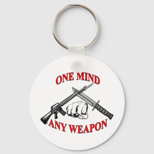 One Mind Any Weapon MCMAP キーホルダー (正面)