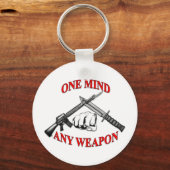 One Mind Any Weapon MCMAP キーホルダー (正面)