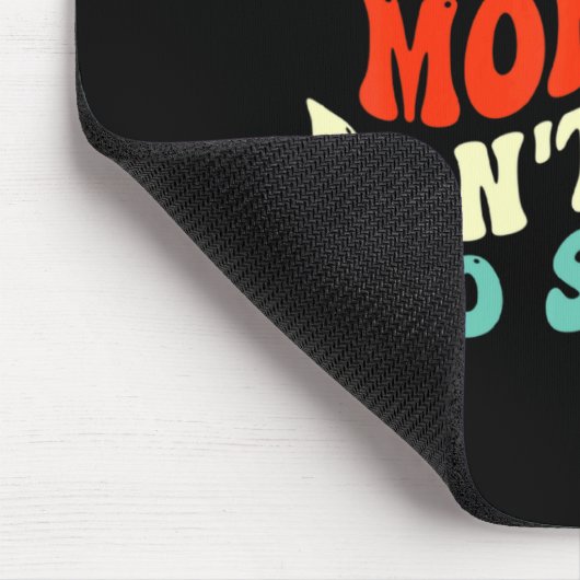 One Monkey Dont Stop No Show  マウスパッド (コーナー)