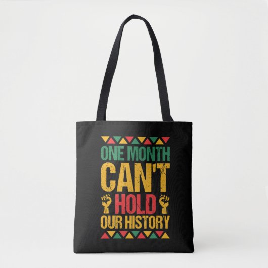 one_month_can_t_hold_our_history_01 トートバッグ (正面)