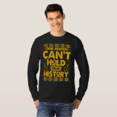 One Month Can't Hold Our History African Black His Tシャツ (正面フル)