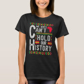 One Month Can't Hold Our History Black History Afr Tシャツ (正面)