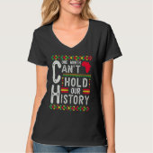 One Month Can't Hold Our History Black History Afr Tシャツ (正面)