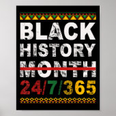 One Month Can't Hold Our History Black History Mon ポスター (正面)