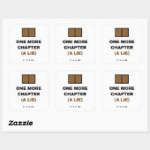 One More Chapter A Lie Funny Book Sticker スクエアシール (シート)