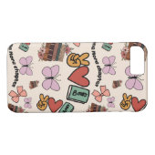 One More Chapter Book Lover Pattern Phone Case Case-Mate iPhoneケース (裏面(横))