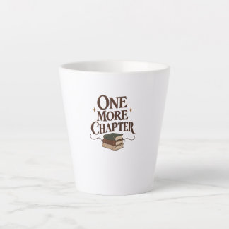 One More Chapter - Book Lover Reading Tee カフェラテマグ