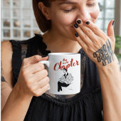 One More Chapter Red Script l Book Lovers & Reader マグカップ