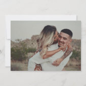 One More Day Elegant Calligraphy Rehearsal Dinner 招待状 (裏面)