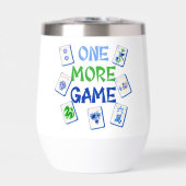 One More Game 麻雀 水彩タイル (正面)