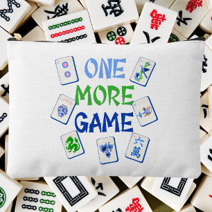 One More Game 麻雀 水彩タイル アクセサリーポーチ