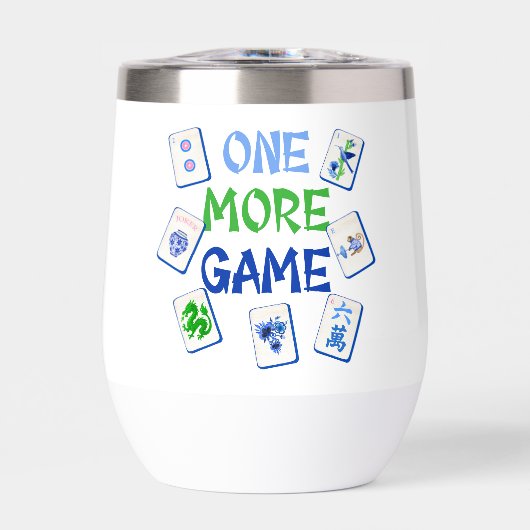 One More Game Mahjong Watercolor Tiles  (正面)