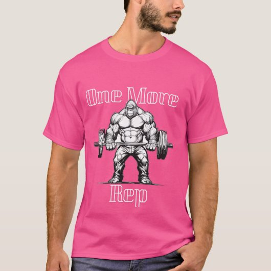 One More Rep - Diesel Ape Tシャツ (正面)