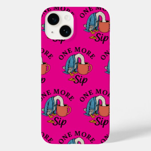 One More Sip Case-Mate iPhoneケース (裏面)