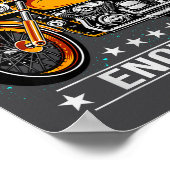 One Motorcycle Is Never Enough - Funny Biker Quote ポスター (角)