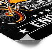 One Motorcycle Is Never Enough - Funny Biker Quote ポスター (角)