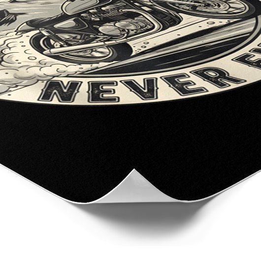 One Motorcycle Is Never Enough Funny Bikers Riders ポスター (角)