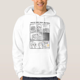 One Nap Away From Greatness Hoodie-Funny Cozy Gift パーカ