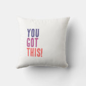 One Nap Away From Greatness Pillow-Cozy Funny Gift クッション (裏面)