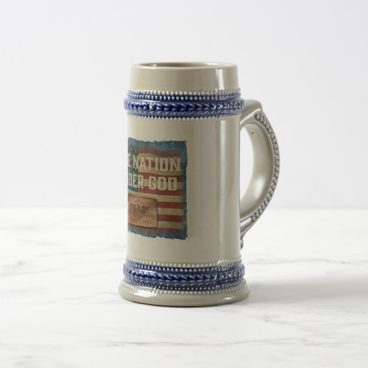 One Nation - Beer Stein ビールジョッキ (正面右)