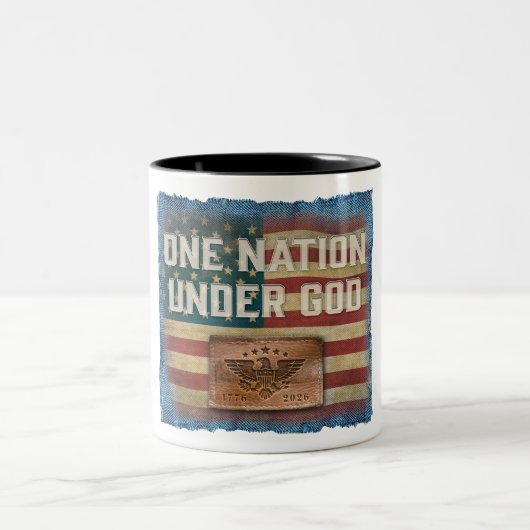 One Nation - Coffee Mug ツートーンマグカップ (中央)