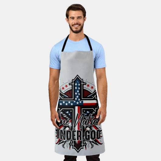 One Nation Under God  エプロン (着用した状態)