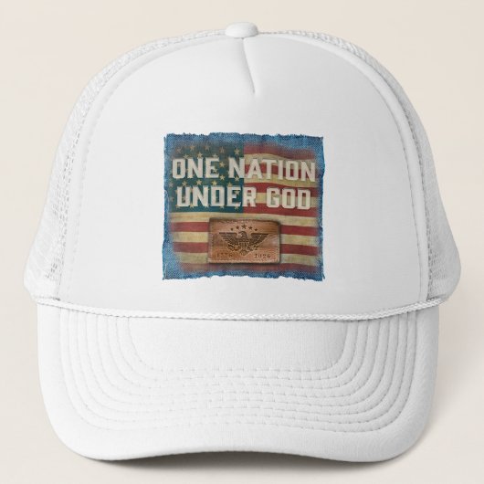 One Nation Under God - キャップ (正面)