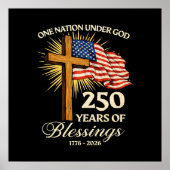 One Nation Under God  250 Years of Blessings ポスター (正面)