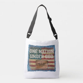 One Nation, Under God - Crossbody Tote Bag クロスボディバッグ