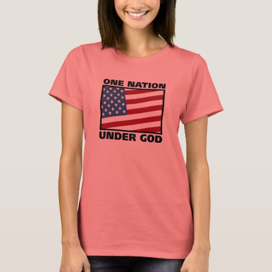 One Nation Under God T-Shirt Tシャツ (正面)