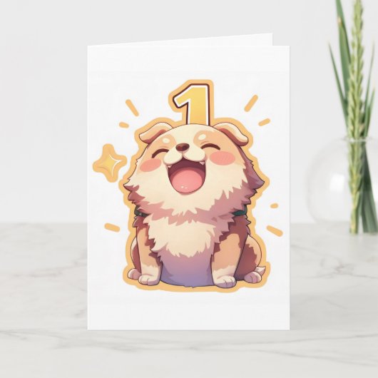 One Number Anime Dog シーズンカード (正面)