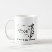 One-of-a-Kind-a-Saurus Mug | Roarsome Art コーヒーマグカップ (左)