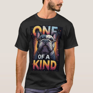 One Of A Kind Dog Portrait With Bold Colors Tシャツ